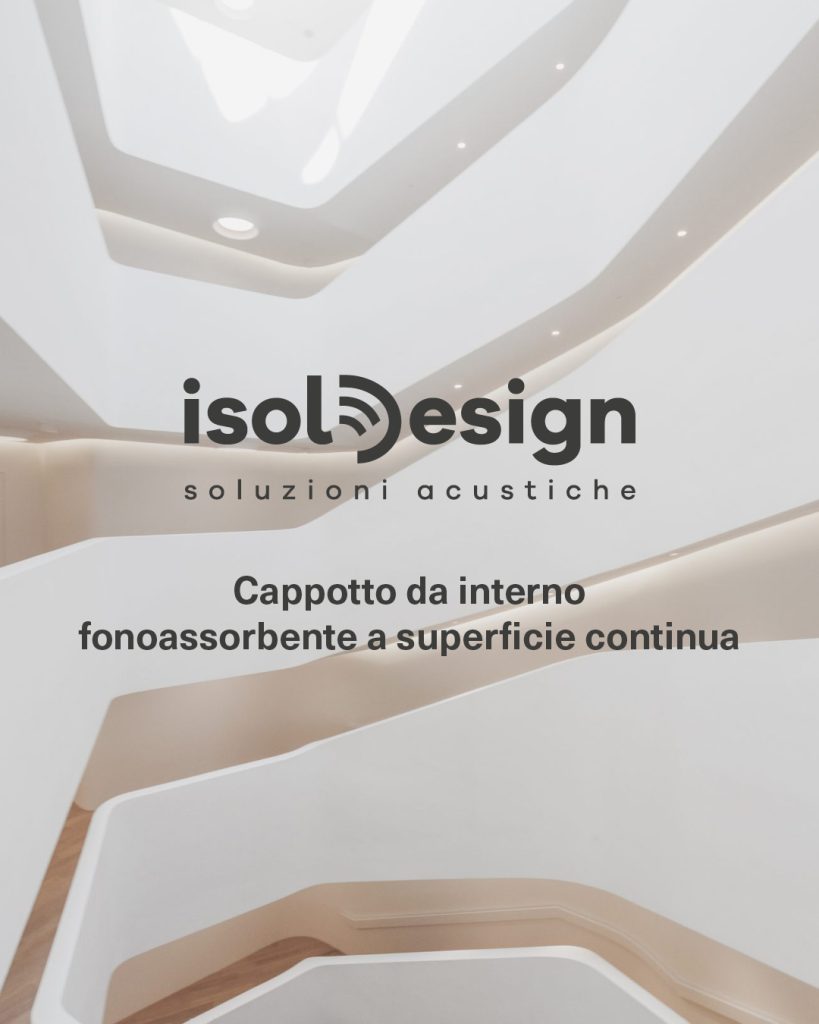INN ACOUSTIC MONOLITHIC - sistema fonoassorbente monolitico invisibile